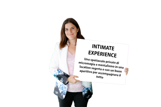 Intimate Experience: uno spettacolo privato di micromagia e mentalismo - Maga Gaia